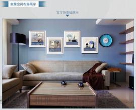 仿真油画 欧式有框装饰画  挂画 地中海深圳装饰画 天猫爆款相框