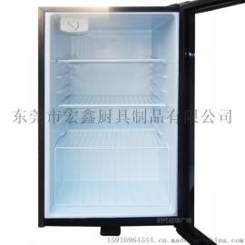 真功夫厨具厂、单门展示柜、展示柜、立式冷藏展示柜保鲜柜茶叶冰箱单门小冰箱留样柜