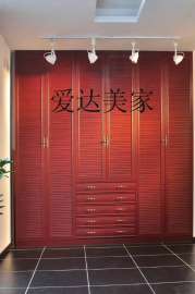 广州定制衣柜厂，整体衣柜加工厂，百叶门整体衣柜加工厂，厂家直销进口全自动生成线品质