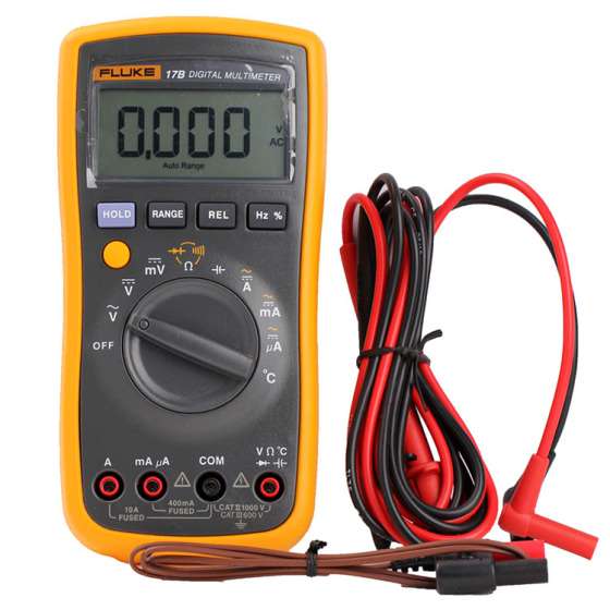 福禄克数字万用表FLUKE17b+电流电压温度频率测量