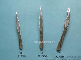 不锈钢横纹眉夹,弯头眉夹,厂家直销批发
