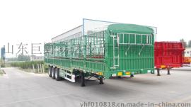 麟州 12米 33.2吨 3轴 仓栅式运输半挂车 YDZ9404CCY