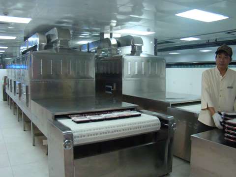 GUE50H盒饭微波加热设备