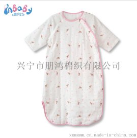 婴儿纯棉纱布睡袋好吗？