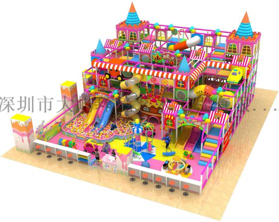 儿童彩虹网 儿童游乐场淘气堡设备  淘气堡厂家 淘气堡加盟