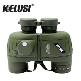 kelusi科鲁斯潜龙10x50防水望远镜带罗盘高清 高倍高防水望远镜