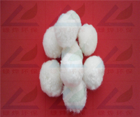 绿烨环保30mm纤维球填料/