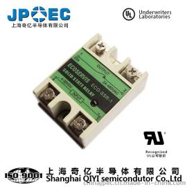 上海奇亿JPEC|单相 交流固态继电器ECO-SSR-1 480VAC 25A继电器