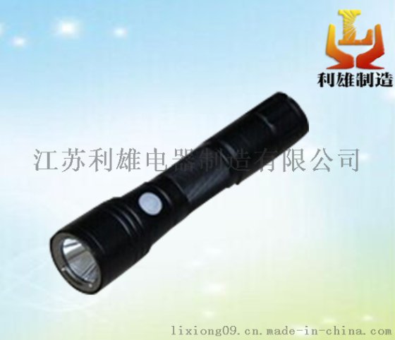 LED充电防爆电筒/微型防爆电筒/电量显示防爆电筒（利雄制造）