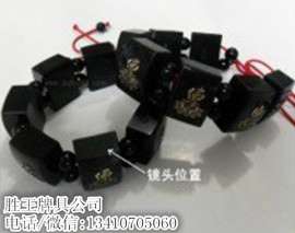 胜王牌具公司全新上市的佛珠手链单人操作镜头
