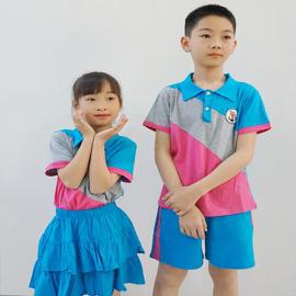 儿童校服定制 通荣校服定制厂家 夏季校服订做