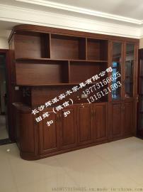 长沙实木家具厂整房实木电视柜订做工厂诚信好