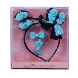 儿童清新小动物印花发夹，BB夹精品五件套AM026-A厦门供应