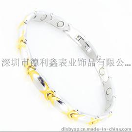 德利鑫 DLXZZ 手链 情侣手链不锈钢手链 实惠 女式手链 抗疲劳防辐射手链 厂家