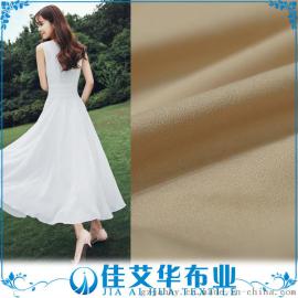高品质 阳光麻雪纺面料 加厚加密 夏季女装服装面料
