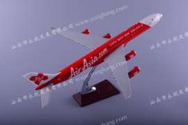 空客A340 亚洲航空 树脂飞机模型