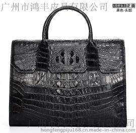 广州鸿丰皮具定制男士鳄鱼皮包怎么样呢