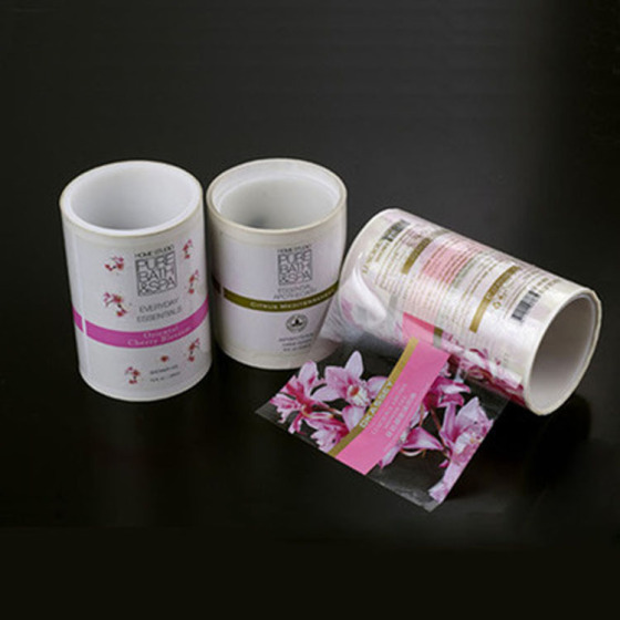 定制不干胶标签/化妆品不干胶标签/包装标签贴纸/彩色印刷洗衣液标签