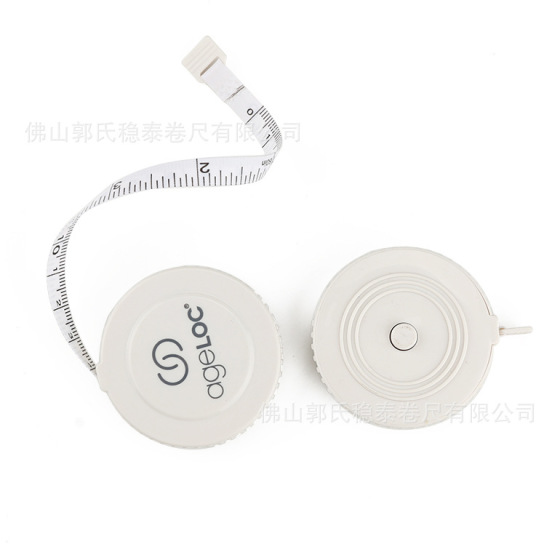 新款白色轮胎外壳定制卷尺 皮卷尺广告尺礼品尺