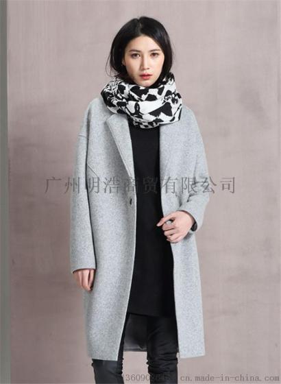 双面羊绒大衣女装品牌折扣加盟就到广州明浩