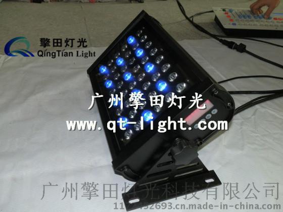 QT-WL354,54颗投光灯，方形投光灯，DMX投光灯，洗墙灯，户外灯，led投光灯,擎田灯光 双层投光灯，四合一双层投光灯
