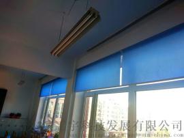 遮阳窗帘厂家、楼宇遮阳窗帘制作安装、卷帘窗价格