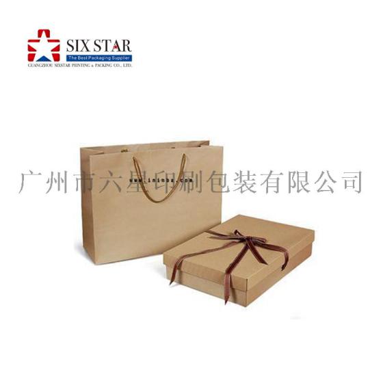 专业生产纸袋纸盒套装手挽袋精品盒套装设计