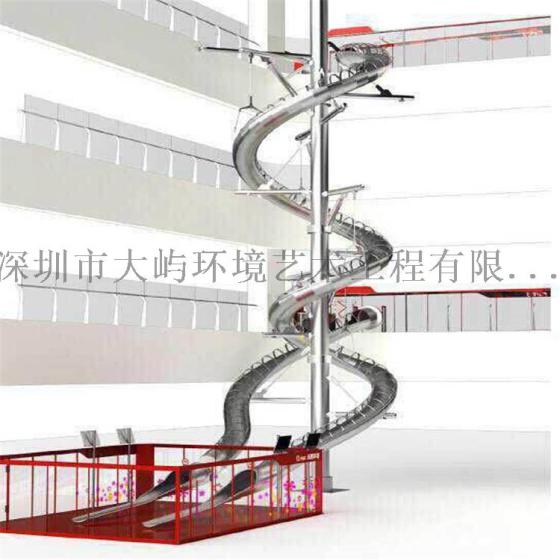 高空消防安全逃生滑道  员工训练滑梯