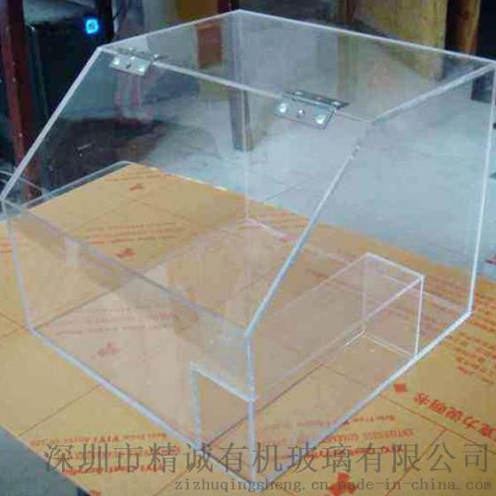 现厂家限售亚克力高档透明糖果盒，商场货架摆放散装零食盒