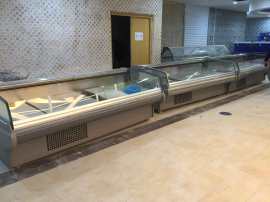 未来菜市场猪肉展示风冷冰柜厂家