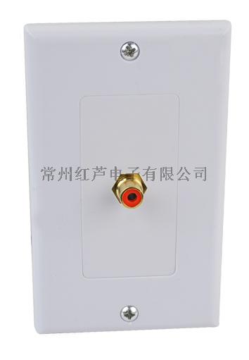 RCA 插口面板插座