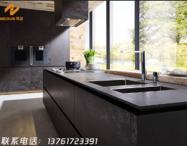 上海伟询橱柜门板进口3D双饰面橱柜门板仿岩石橱柜门板