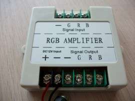 LED放大器,RGB控制器,5050七彩灯带,LED信号开关,RGB信号放大器