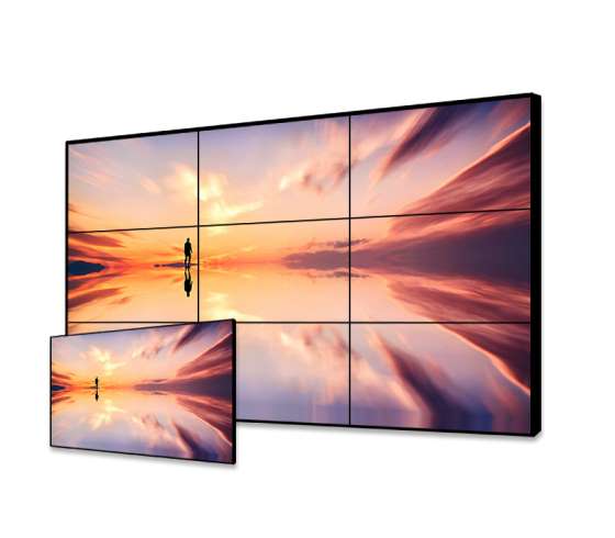 55寸液晶拼接屏(3.5mm，700cd/m2) 厂家直销 品质保障
