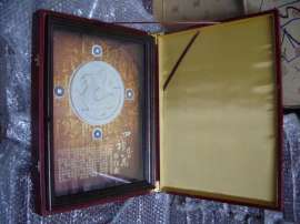陕西特色古代瓦当珍品 燕下瓦当 及其考究西安瓦当礼品套盒礼盒定制