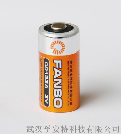 CR123A孚安特 1500mah 智能仪表专用 3.0v锂锰电池 CR17335E