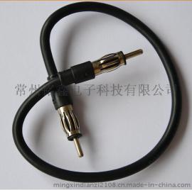 汽车天线，天线延长线，3C2V线，天线转接头 公对公灯笼头
