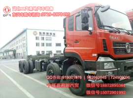 大力神国五新款天龙KC雷诺385马力重型前四后八自卸车