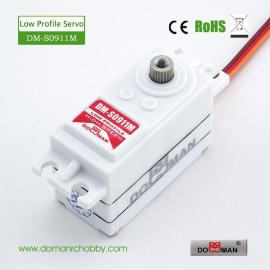 DOMAN RC 数码舵机1/10车用钛合金齿9kg矮壳短身舵机