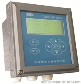 上海博取2081D型多通道工业pH计中文操作液晶显示在线连续监测带温补多通道互相独立微机型高档仪表