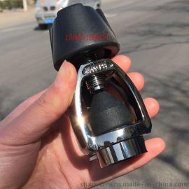 潜水瓶接口G5/8深度17MM潜水气瓶充气机充气转换接头YOKE转DIN