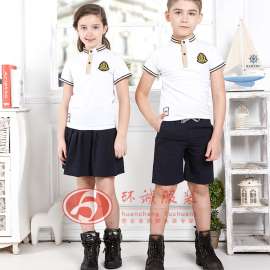 夏季学生装 儿童校服 定做校服 环诚制衣