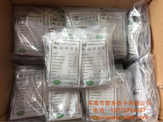 AUPO温度保险丝A4-F多用于马达电机