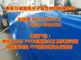 虹吸式pvc毛细防排水板生产厂家（幅宽 2m/3m）