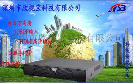 8路nvr 数字硬盘录像机 百万高清 960P/1080P网络监控主机