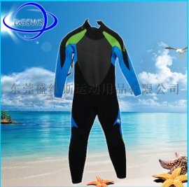 水上运动用品保暖连体潜水衣服 冲浪衣 莱卡衣