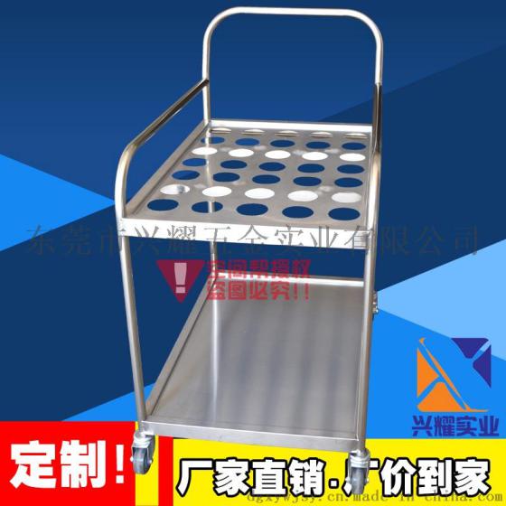 板车推车搬运车推车货工具车仓库拉货小推车车间静音双层载重拉车