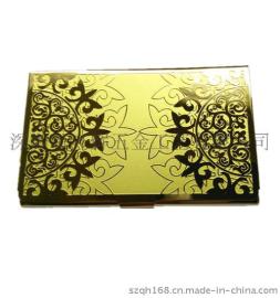 高质量24K金属名片盒