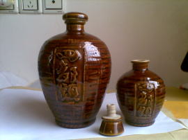 土陶酒瓶