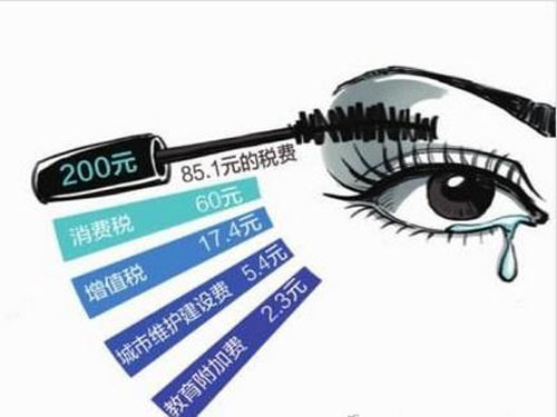 化妆品或将取消消费税 